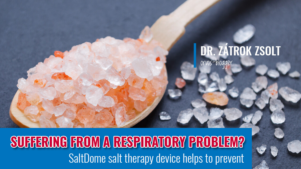 Saltdome salt therapy device